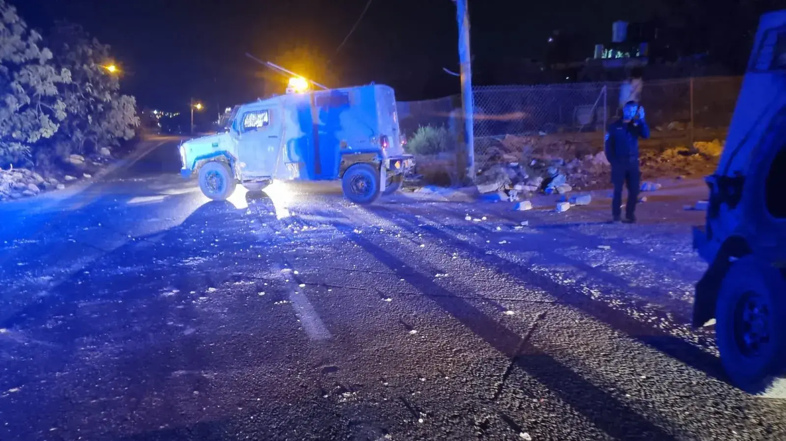יידוי אבנים על רכבים ישראלים סמוך למעלה לבונה שבבנימין, 05 באוקטובר 2023