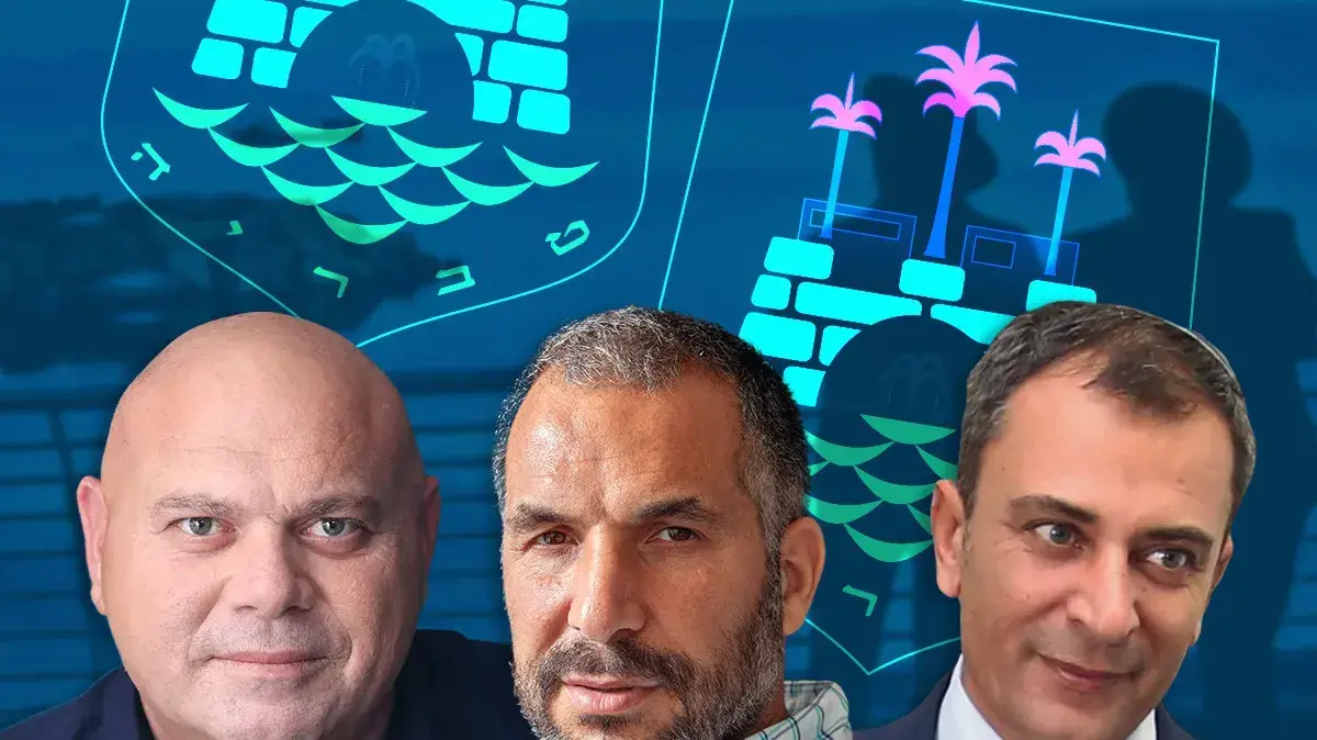 רון קובי, יוסי בן דוד, יוסי נבעה- מתמודדים על ראשות עיריית טבריה