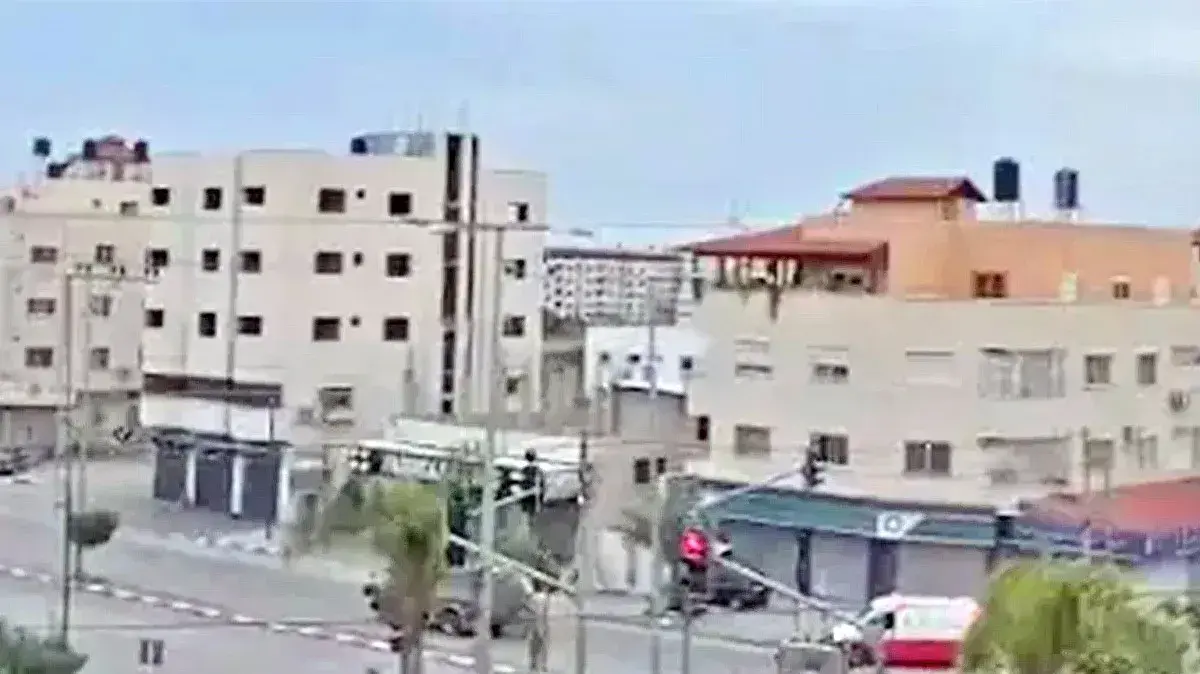 כוחות צה"ל יוצאים מטול כרם, 05 באוקטובר 2023 כוחות צה"ל יוצאים מטול כרם, 05 באוקטובר 2023