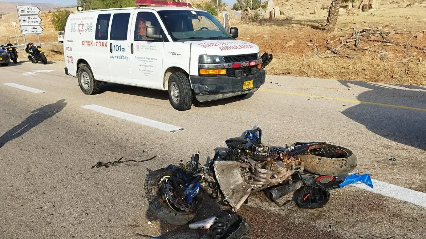 תאונת דרכים באזור התעשייה מעלה אפרים. 6 באוקטובר 2023 תאונת דרכים באזור התעשייה מעלה אפרים. 6 באוקטובר 2023