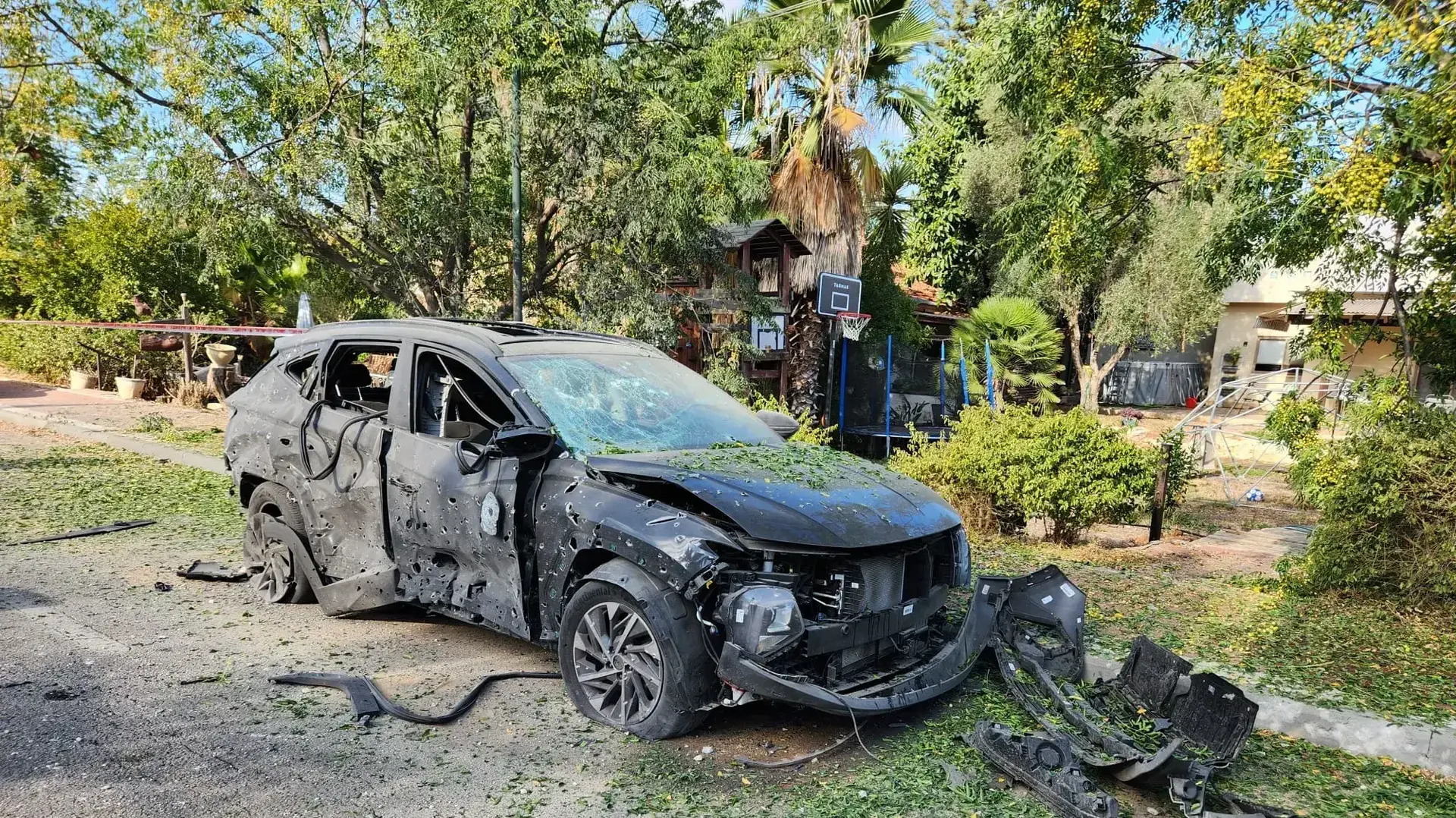 זירת הנפילה בכפר אביב זירת הנפילה בכפר אביב