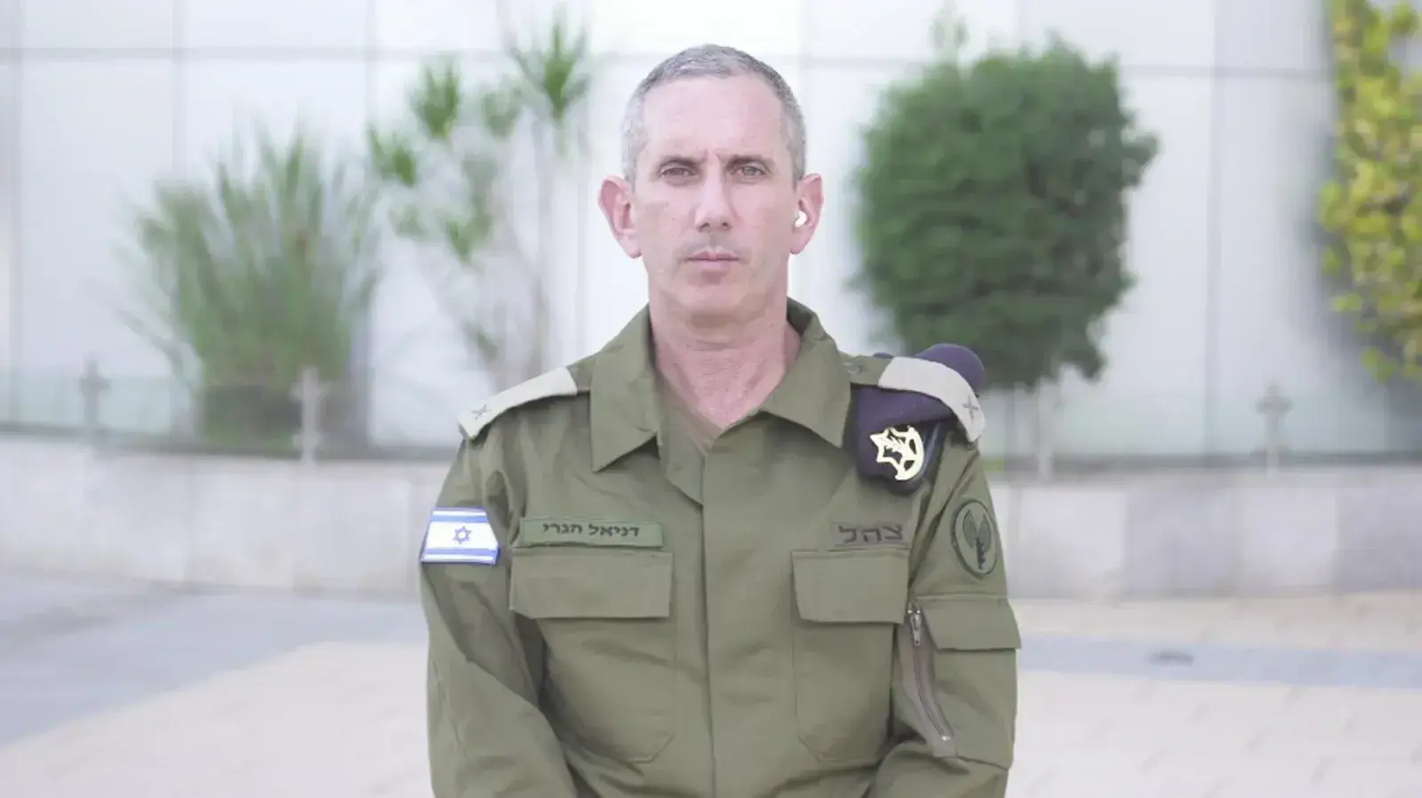 דובר צה"ל, דניאל הגרי בהודעה לוואלה! חדשות דובר צה"ל, דניאל הגרי בהודעה לוואלה! חדשות