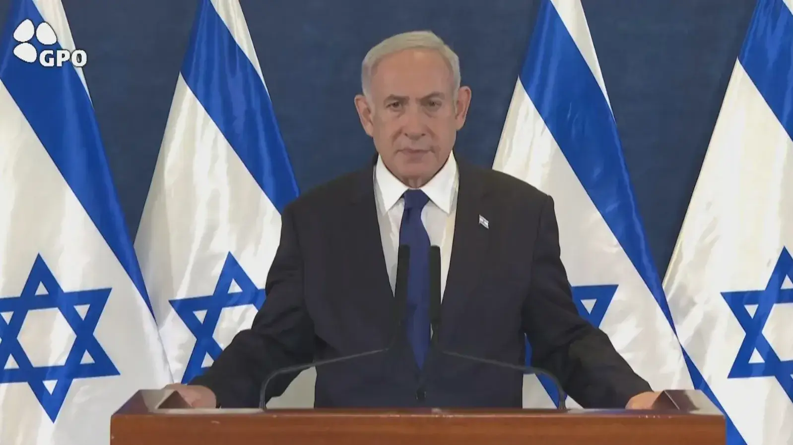 נתניהו נושא הצהרה נתניהו נושא הצהרה