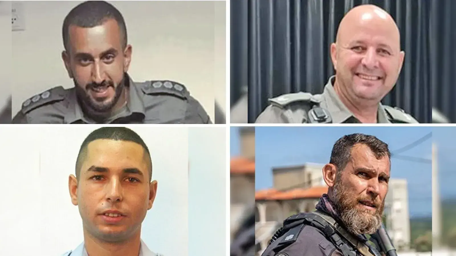 פקד ניסים לוגסי,רס"ב יהודה קאדר,רפ"ק מרטין קוזמיצקס,רס"ב רוני אבוהרון פקד ניסים לוגסי,רס"ב יהודה קאדר,רפ"ק מרטין קוזמיצקס,רס"ב רוני אבוהרון