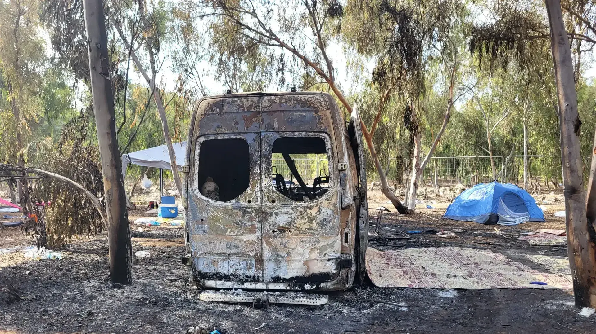 קיבוץ רעים לאחר הטבח קיבוץ רעים לאחר הטבח