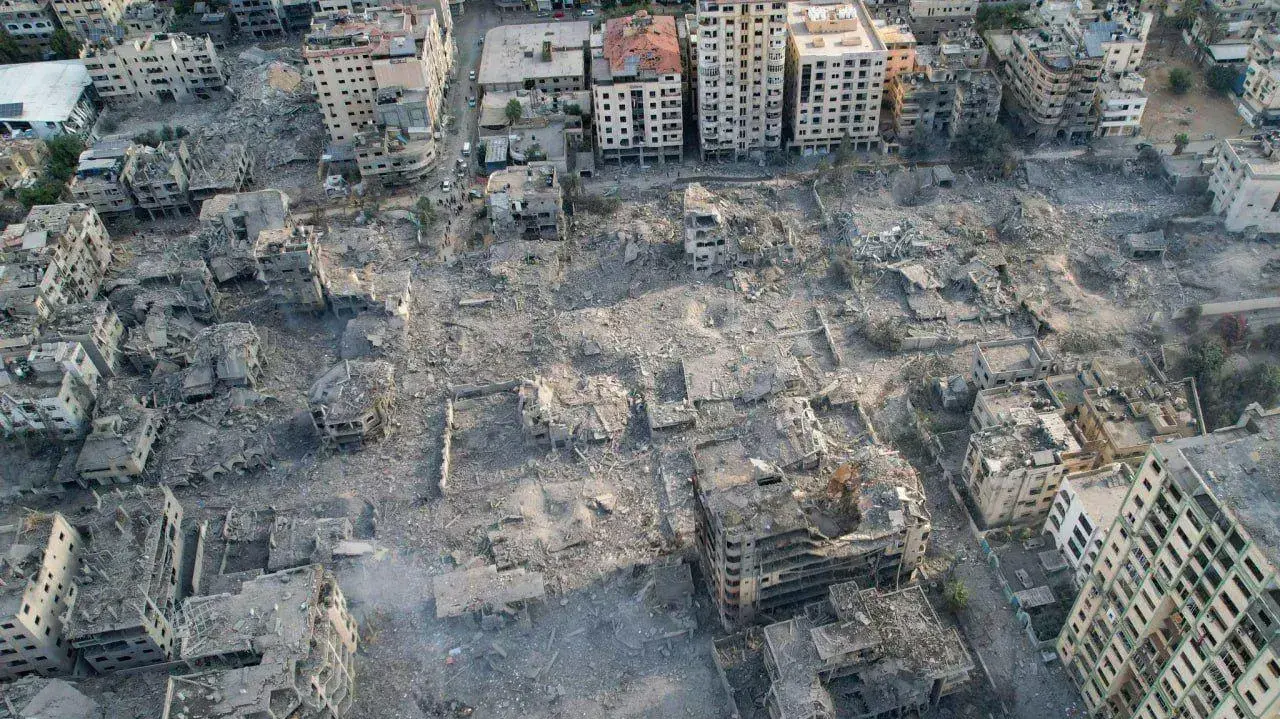 הרס בעזה אחרי תקיפות צה"ל הרס בעזה אחרי תקיפות צה"ל