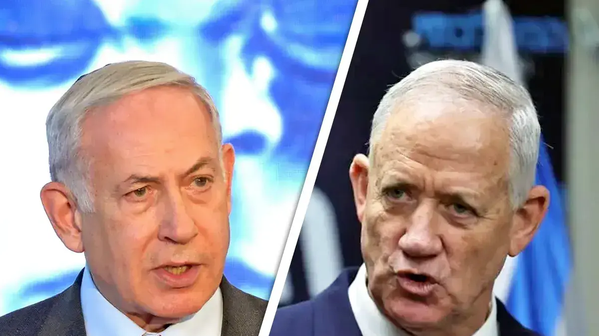 בני גנץ | בנימין נתניהו בני גנץ | בנימין נתניהו