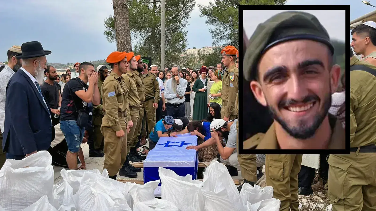 הלווית החייל נריה אהרן נגארי הלווית החייל נריה אהרן נגארי