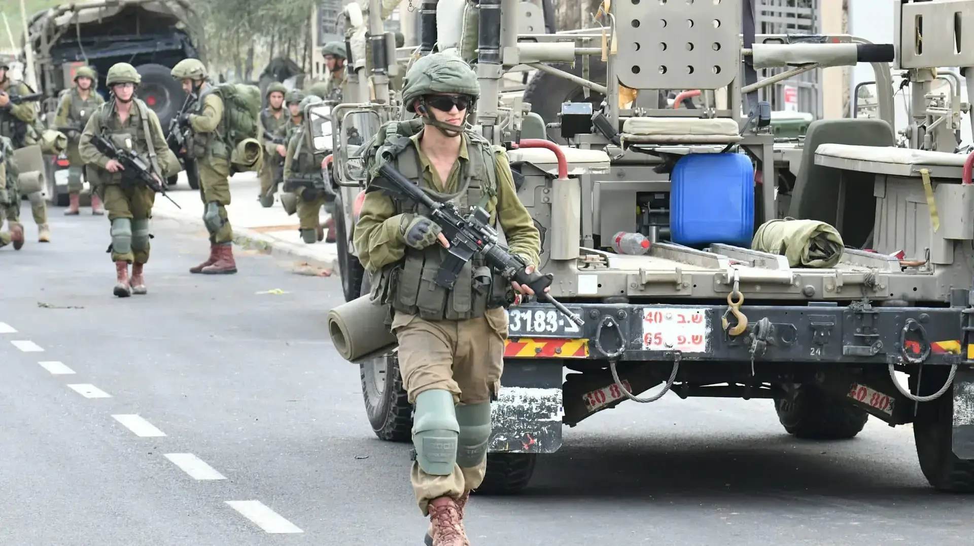 חיילי צה"ל, שדרות, 11 באוקטובר 2023 חיילי צה"ל, שדרות, 11 באוקטובר 2023