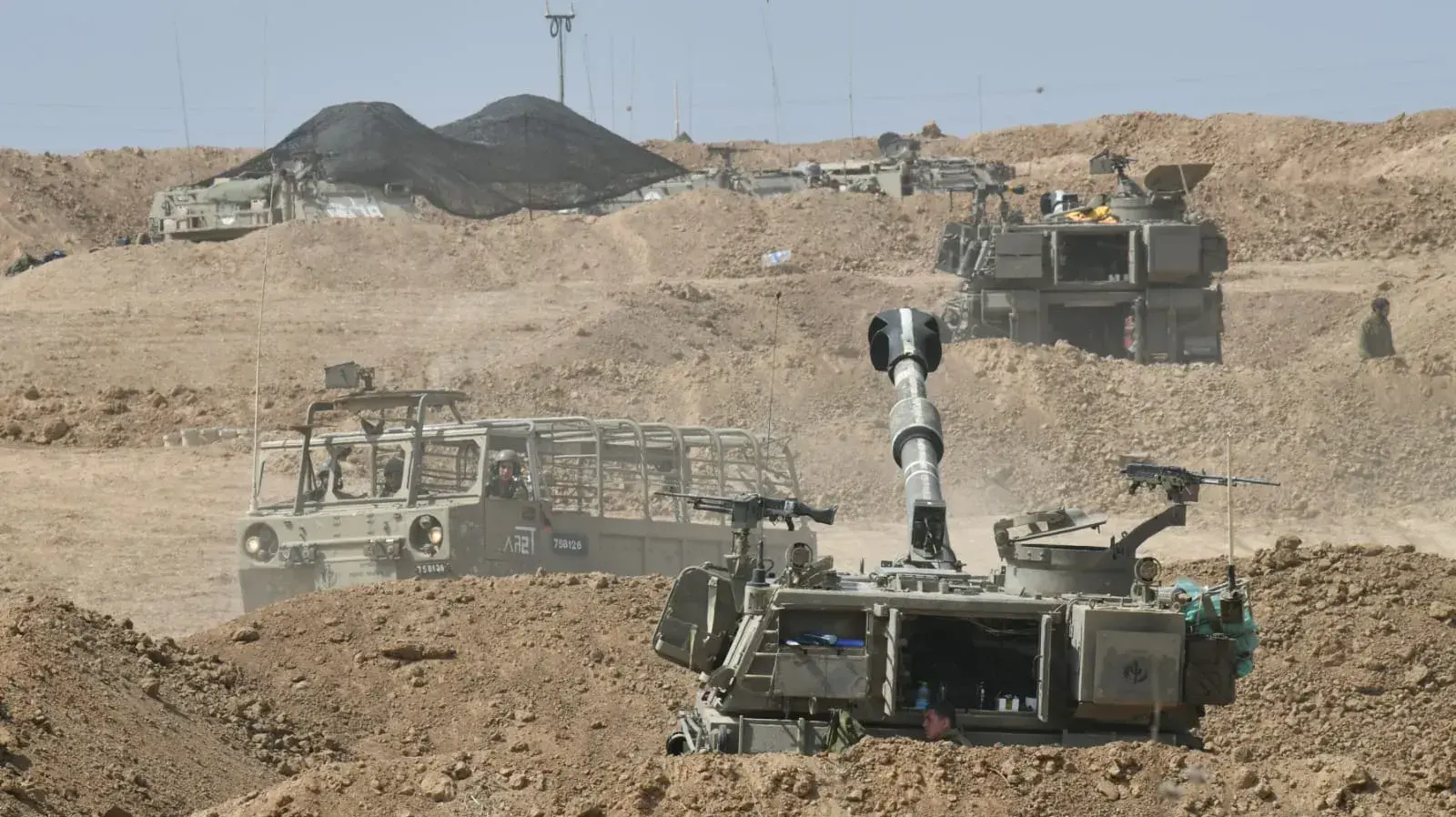 תותח מתנייע, חיל תותחנים, יכיני, 13 באוקטובר 2023 תותח מתנייע, חיל תותחנים, יכיני, 13 באוקטובר 2023