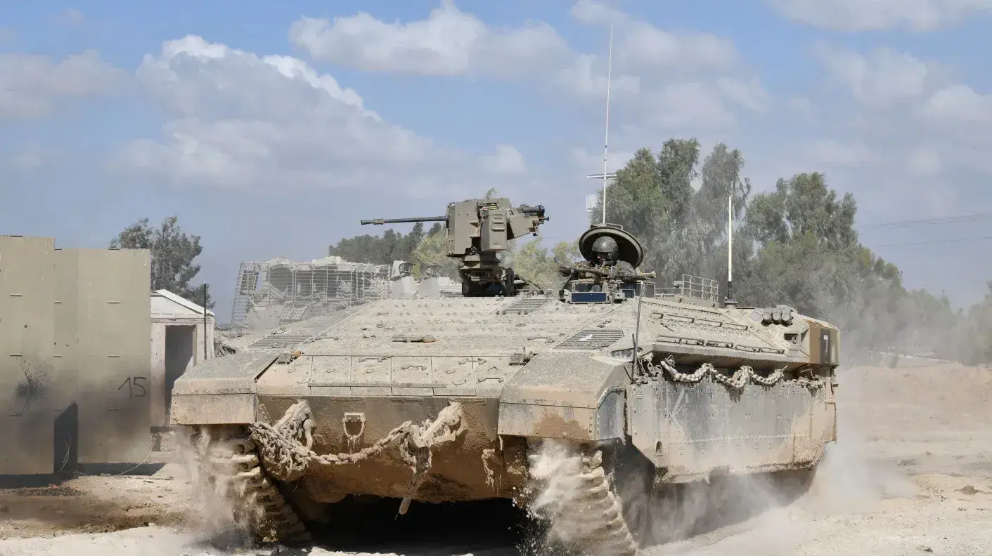 נגמ"ש נמר, עוטף עזה, 13 באוקטובר 2023 נגמ"ש נמר, עוטף עזה, 13 באוקטובר 2023