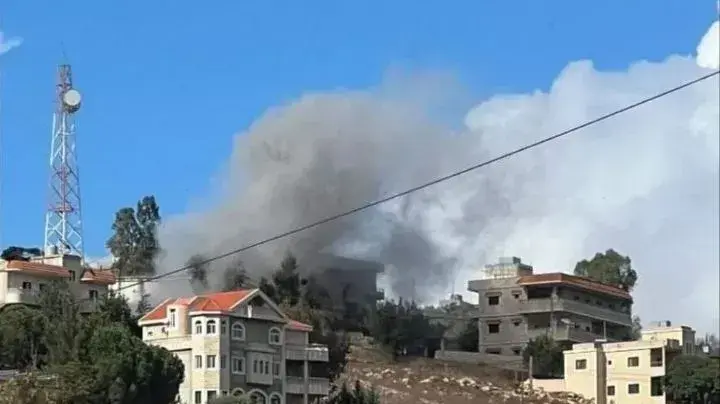 כוחות צה"ל תוקפים כעת את המרחב ממנו שוגרו טילי הנ"ט לעבר מוצב צה"ל בגבול לבנון. 15 באוקטובר 2023 כוחות צה"ל תוקפים כעת את המרחב ממנו שוגרו טילי הנ"ט לעבר מוצב צה"ל בגבול לבנון. 15 באוקטובר 2023