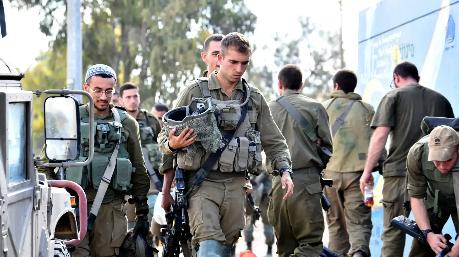 הערכות חיילי צה"ל, עוטף עזה, 15 באוקטובר 2023 הערכות חיילי צה"ל, עוטף עזה, 15 באוקטובר 2023