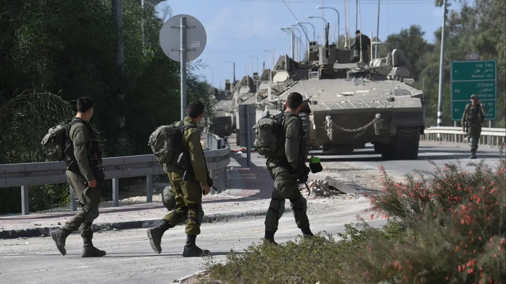 הערכות חיילי צה"ל, עוטף עזה, 15 באוקטובר 2023
