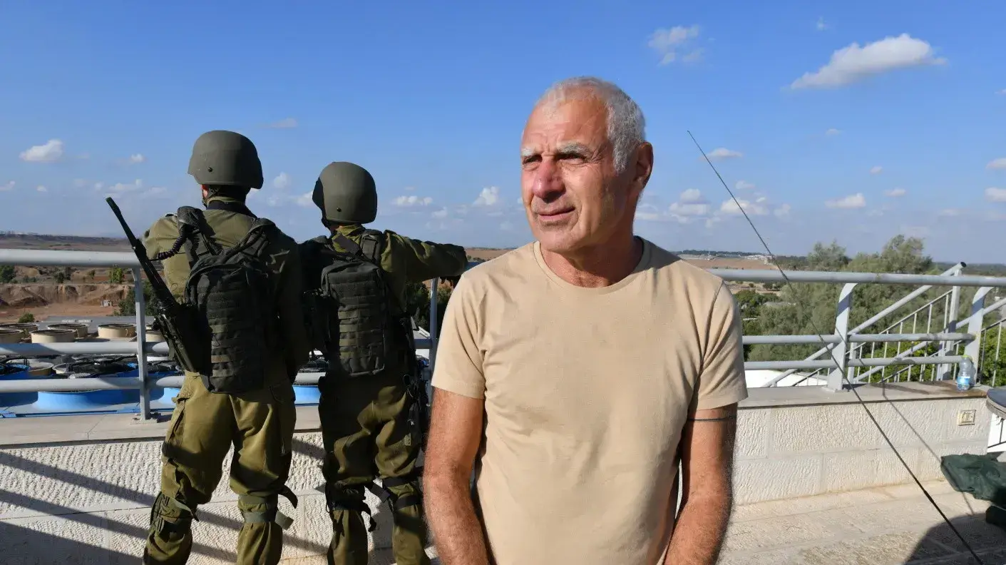 חיים ילין, קיבוץ בארי, 15 באוקטובר 2023 חיים ילין, קיבוץ בארי, 15 באוקטובר 2023