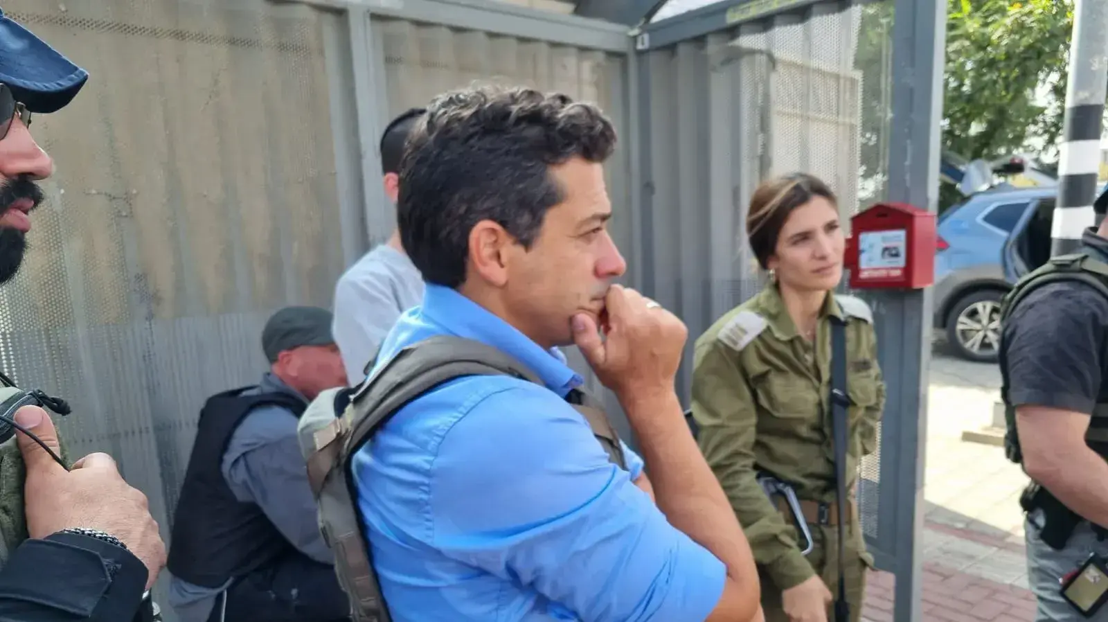 ח"כ עמיחי שיקלי, שדרות, 16 באוקטובר 2023 ח"כ עמיחי שיקלי, שדרות, 16 באוקטובר 2023