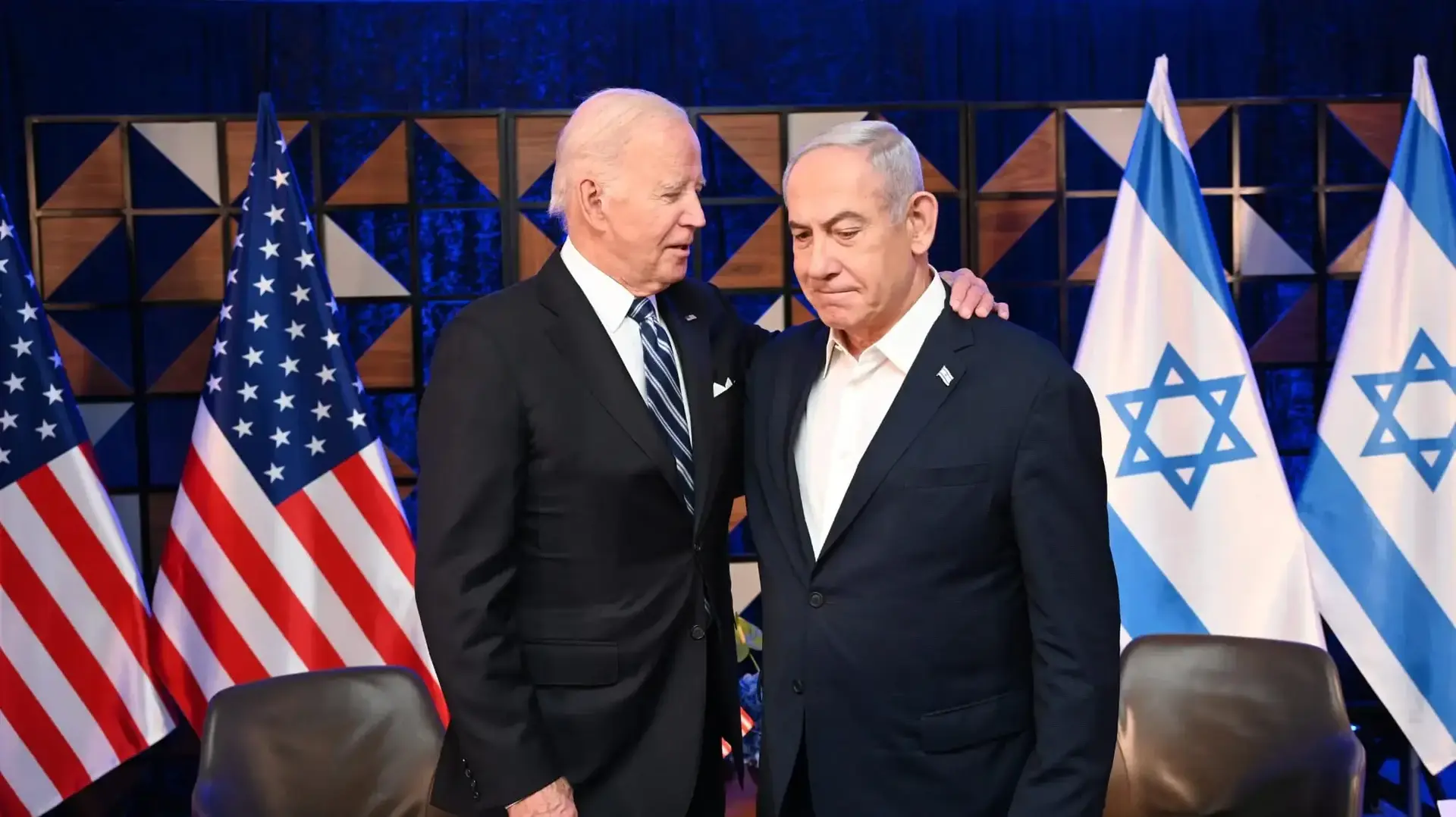 הצהרות נשיא ארה"ב ג'ו ביידן ורה"מ בנימין נתניהו מלון קמפינסקי,ת"א 18 באוקטובר 2023 הצהרות נשיא ארה"ב ג'ו ביידן ורה"מ בנימין נתניהו מלון קמפינסקי,ת"א 18 באוקטובר 2023