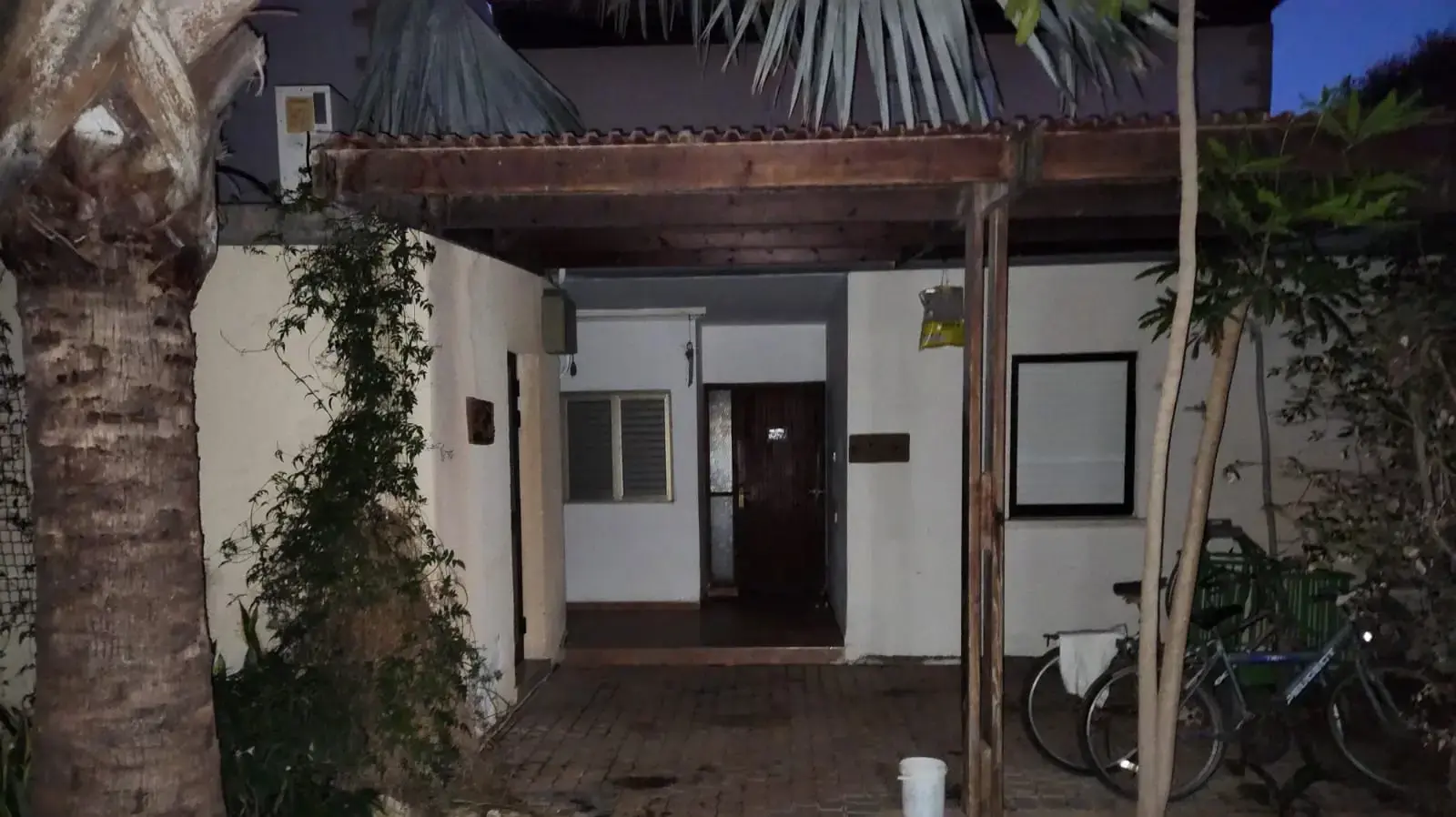 הבית אליו חדרו מחבלים בקיבוץ סופה הבית אליו חדרו מחבלים בקיבוץ סופה