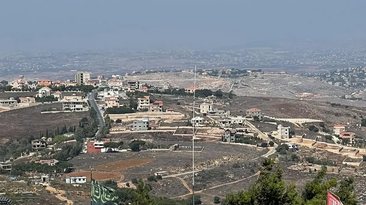 מוצב חיזבאללה מול מוצב ציפורן של צה"ל. 20 באוקטובר 2023 מוצב חיזבאללה מול מוצב ציפורן של צה"ל. 20 באוקטובר 2023