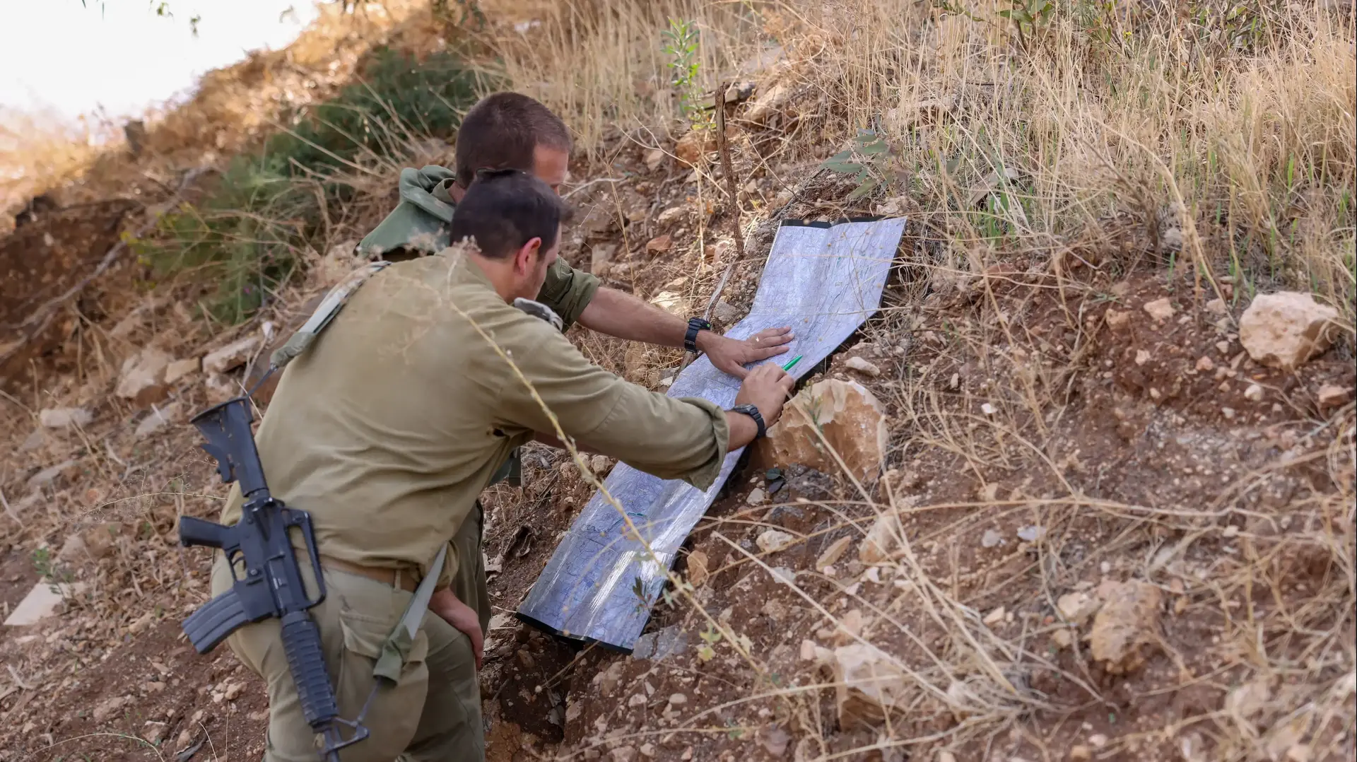 חיילי צה"ל סמוך לגבול לבנון, 22 באוקטובר 2023 חיילי צה"ל סמוך לגבול לבנון, 22 באוקטובר 2023
