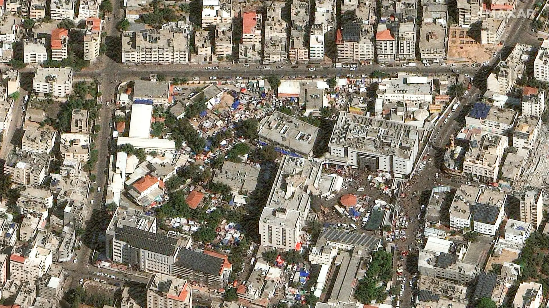 בי"ח שיפא עזה, 19 באוקטובר 2023