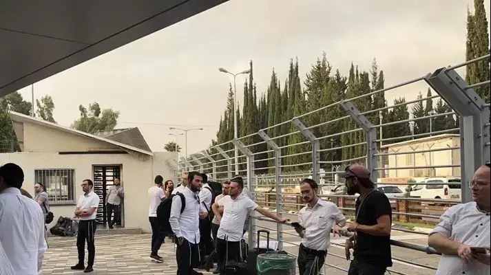 חרדים בלשכת גיוס. 23 באוקטובר 2023 חרדים בלשכת גיוס. 23 באוקטובר 2023