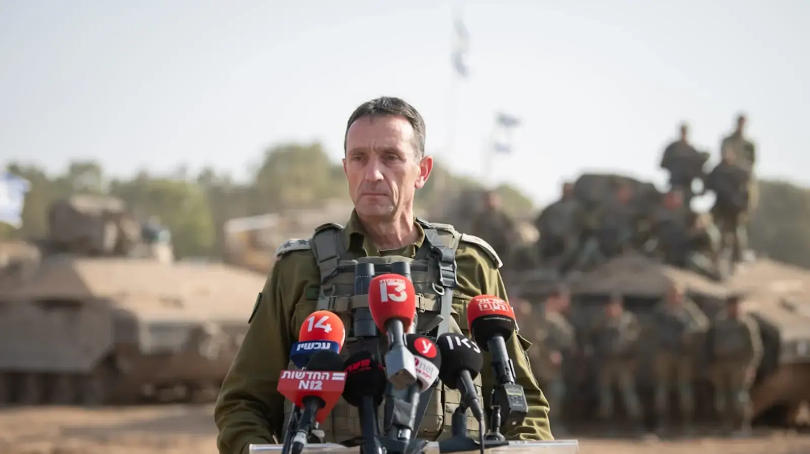 הרמטכ"ל הרצי הלוי בתדרוך לכלי התקשורת 24 באוקטובר 2023 הרמטכ"ל הרצי הלוי בתדרוך לכלי התקשורת 24 באוקטובר 2023