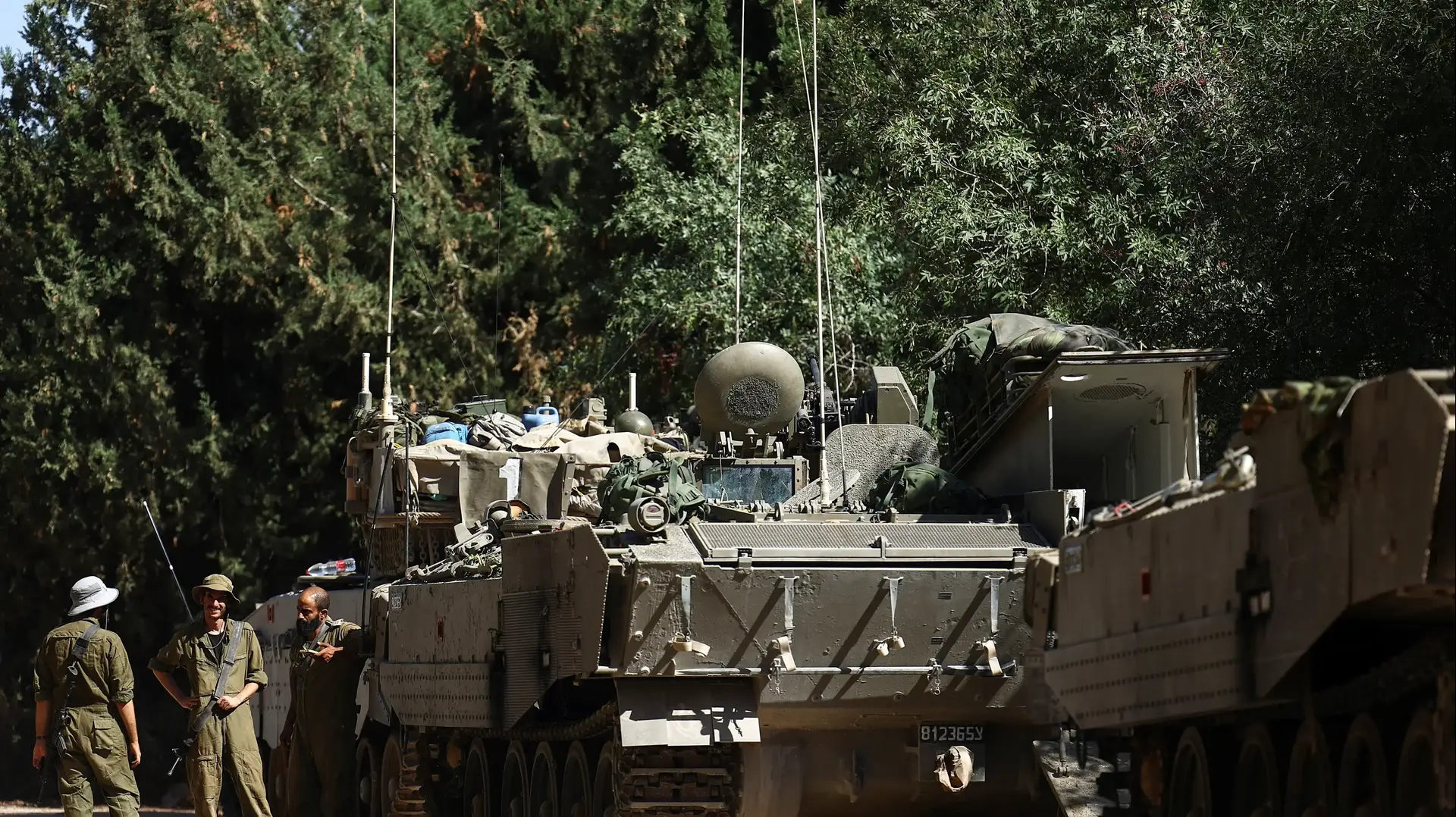 כוחות מילואים של צה"ל בגבול הצפון 25 באוקטובר 2023 כוחות מילואים של צה"ל בגבול הצפון 25 באוקטובר 2023