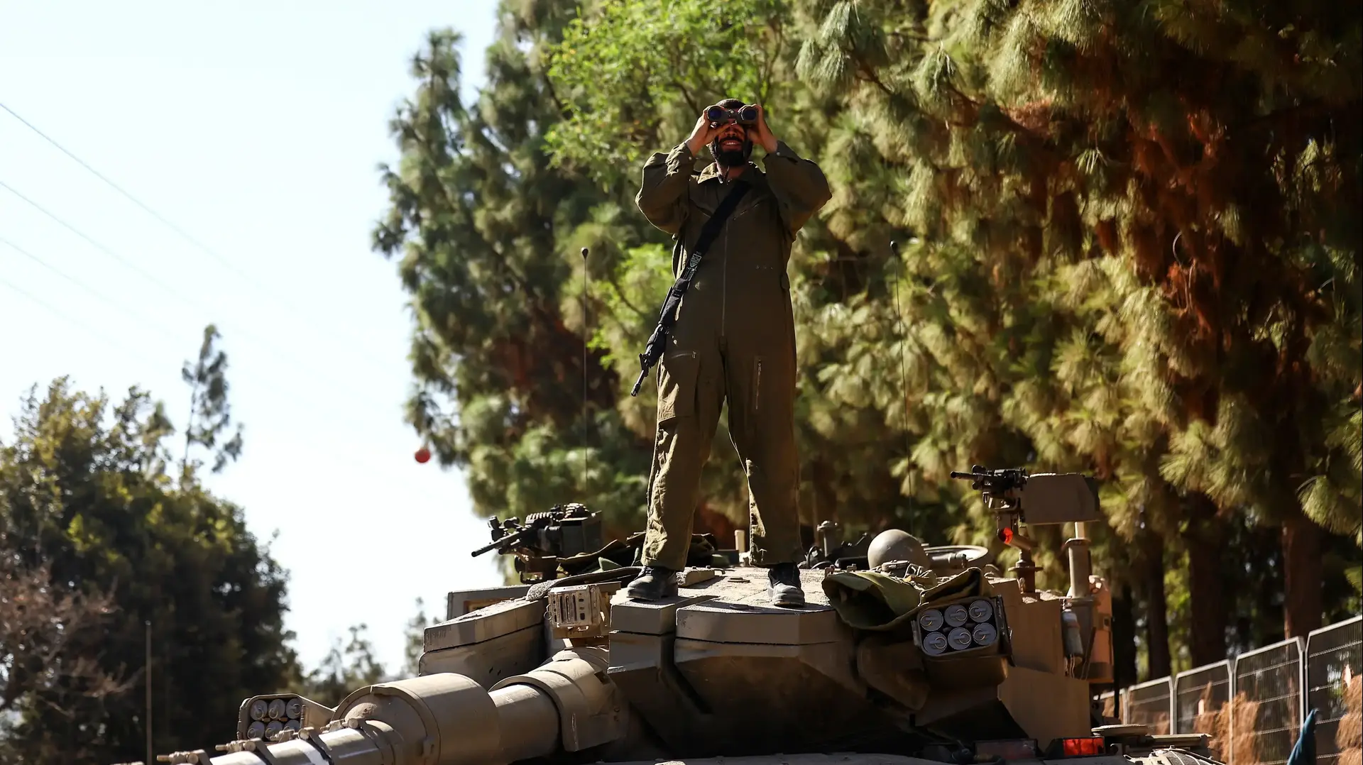 כוחות מילואים של צה"ל בגבול הצפון 25 באוקטובר 2023