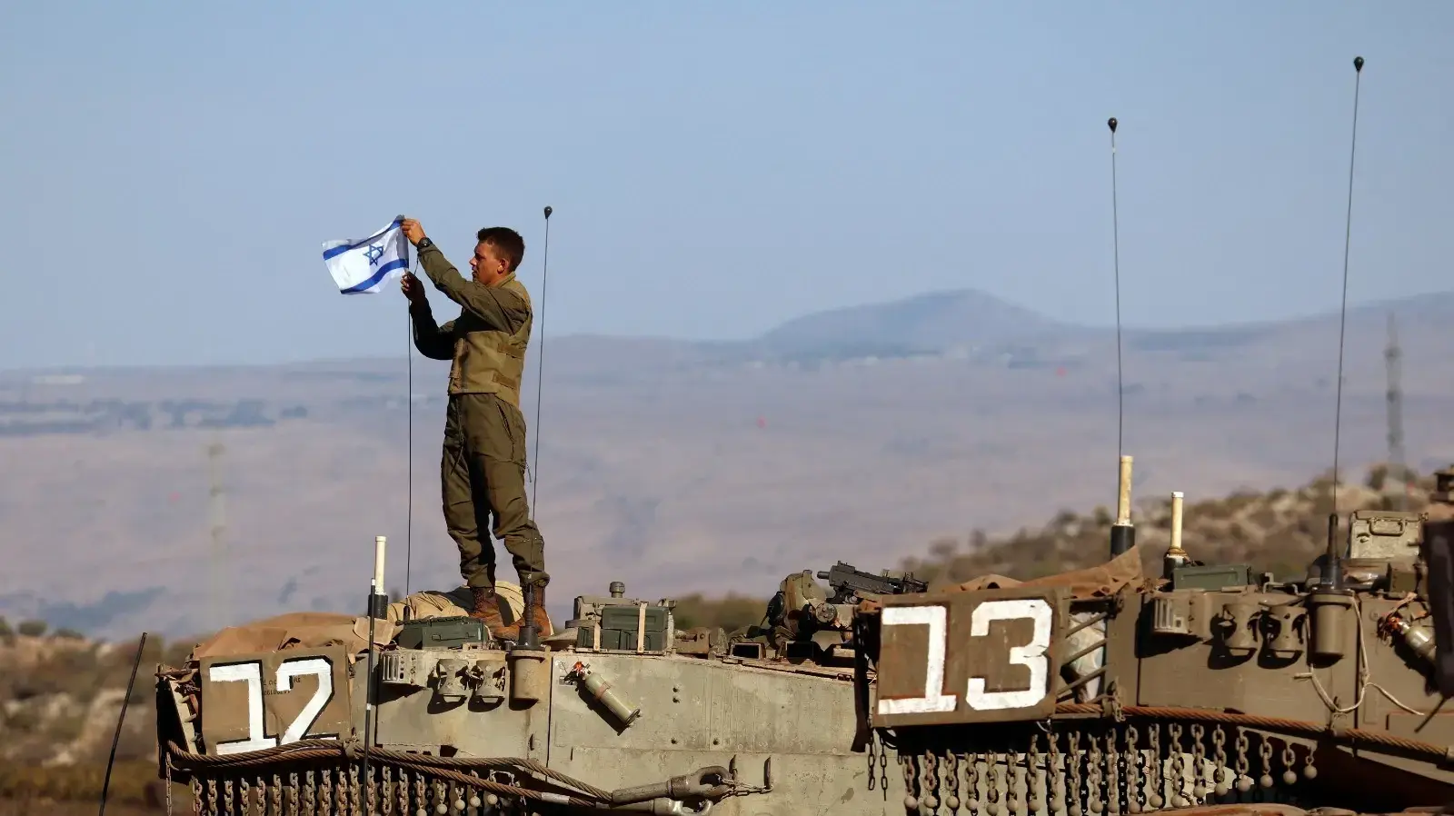 חייל שיריון בגבול לבנון, 27 באוקטובר 2023