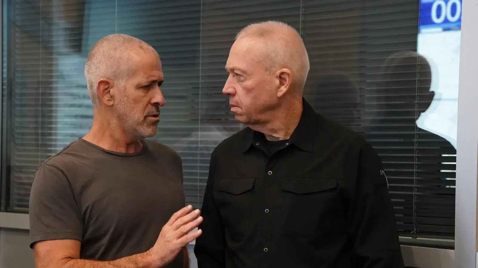 השר יואב גלנט וראש השב"כ רונן בר השר יואב גלנט וראש השב"כ רונן בר
