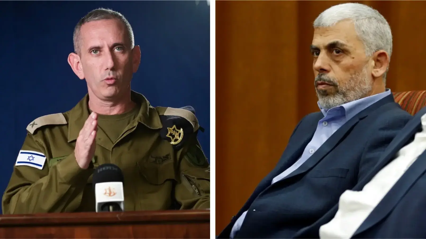 יחיא סינוואר | דובר צהל דניאל הגרי יחיא סינוואר | דובר צהל דניאל הגרי