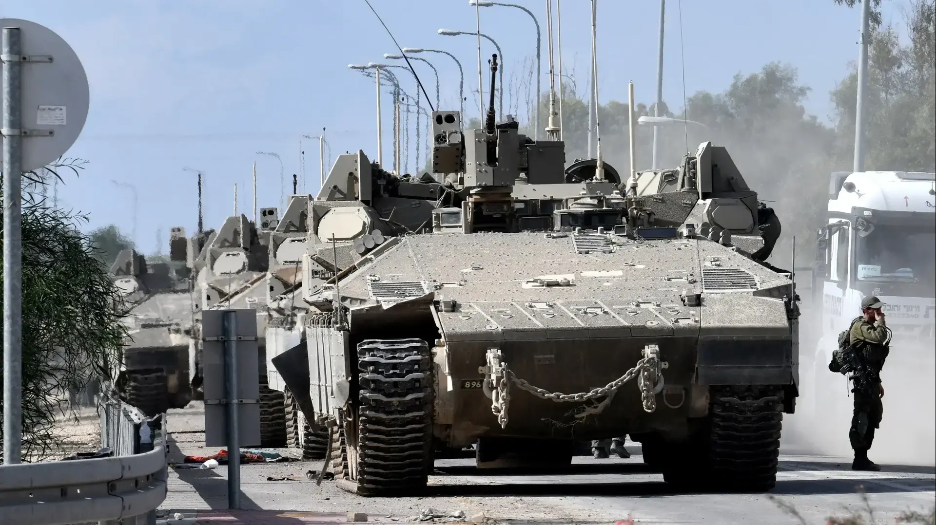 הערכות חיילי צה"ל, עוטף עזה, 15 באוקטובר 2023