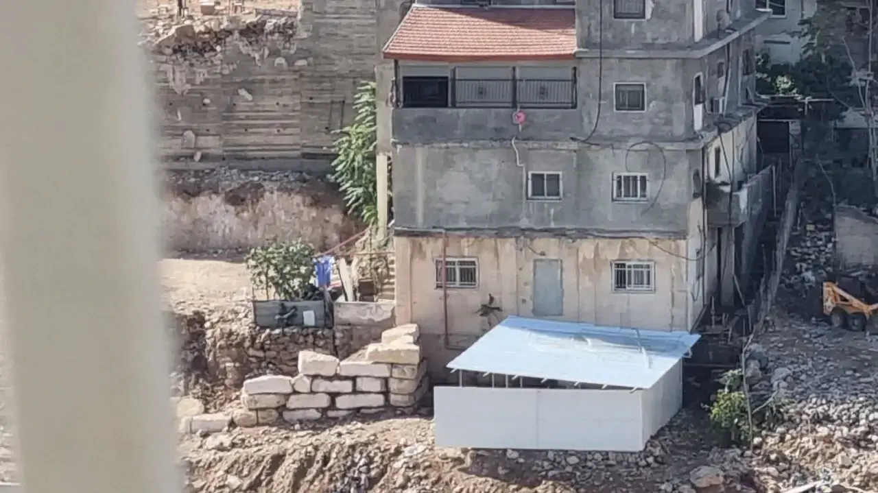 עמדת התצפית משכונת שועפאט, ירושלים. 31 באוקטובר 2023 עמדת התצפית משכונת שועפאט, ירושלים. 31 באוקטובר 2023