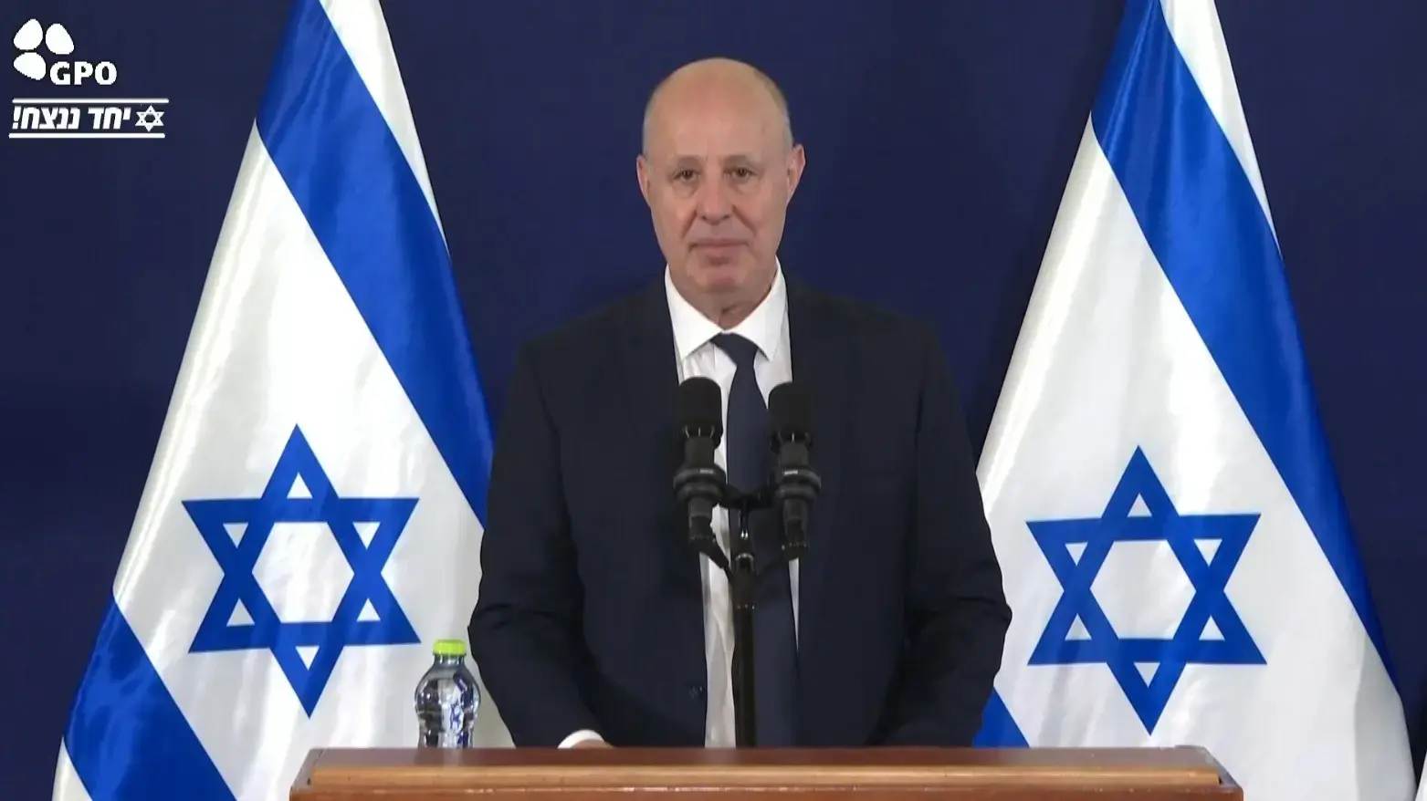 ראש המל"ל צחי הנגבי. 31 באוקטובר 2023