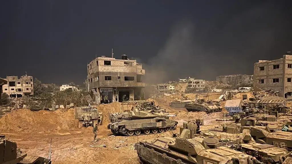 פעילות קרקעית של כוחות צה"ל ברצועת עזה. 1 בנובמבר 2023 פעילות קרקעית של כוחות צה"ל ברצועת עזה. 1 בנובמבר 2023