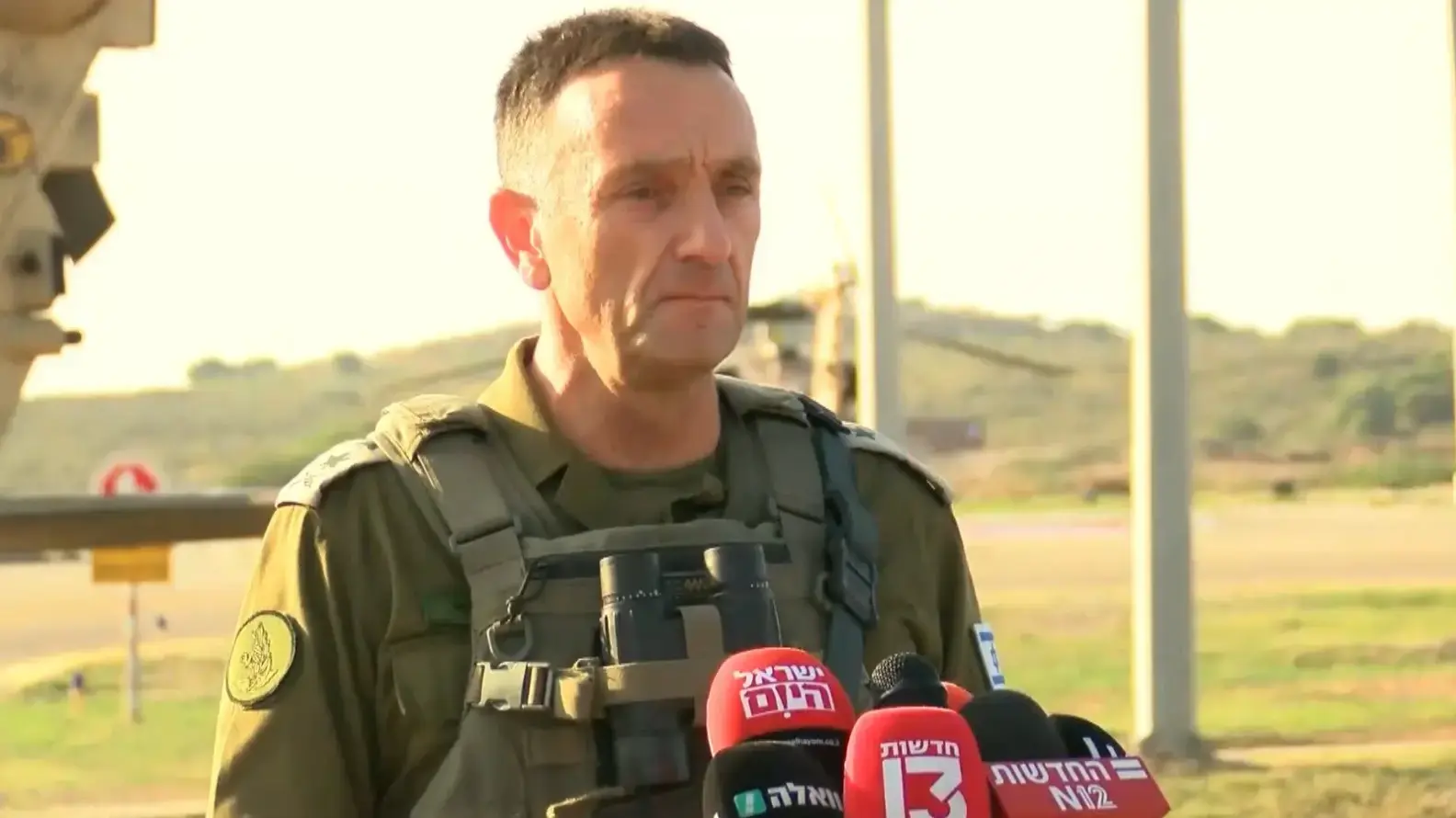 נאום הרמטכ"ל הרצי הלוי במהלך מלחמת עזה. 2 באוקטובר 2023 נאום הרמטכ"ל הרצי הלוי במהלך מלחמת עזה. 2 באוקטובר 2023