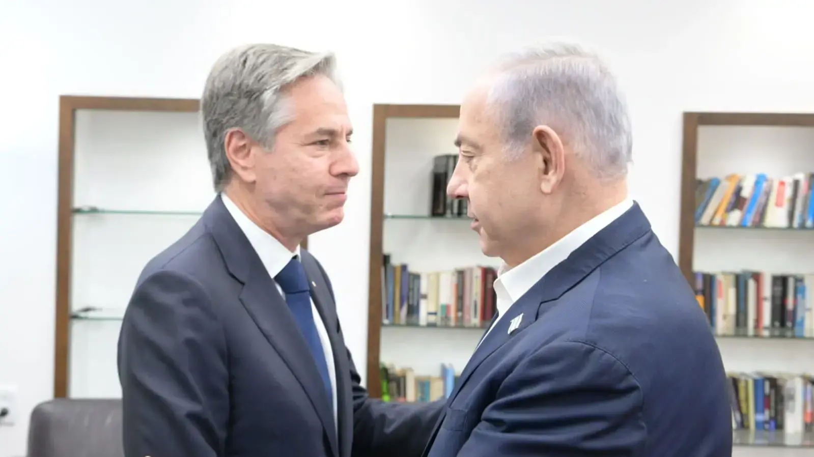 פגישת רה"מ נתניהו ומזכיר המדינה האמריקני אנתוני בלינקן 3.11.2023 פגישת רה"מ נתניהו ומזכיר המדינה האמריקני אנתוני בלינקן 3.11.2023