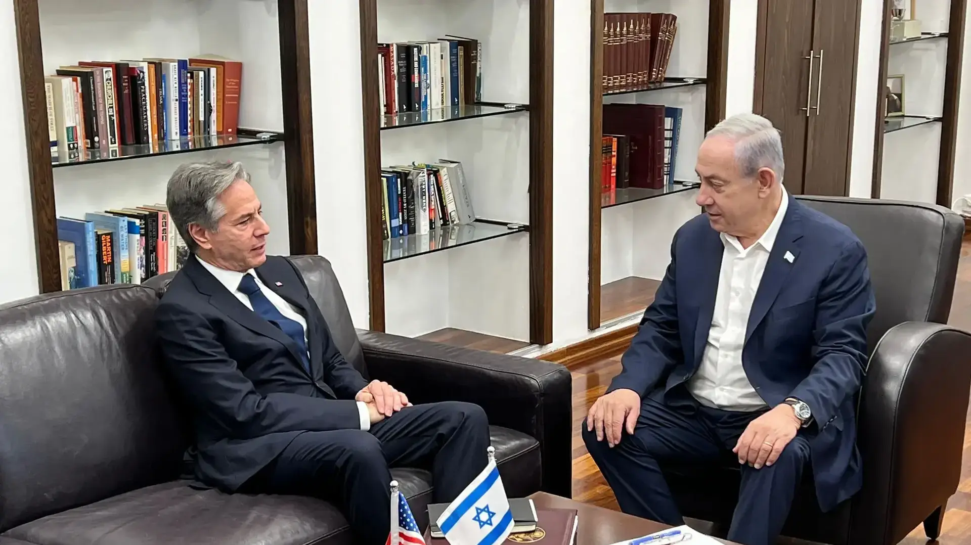 פגישת רה"מ נתניהו ומזכיר המדינה האמריקני אנתוני בלינקן 3.11.2023 פגישת רה"מ נתניהו ומזכיר המדינה האמריקני אנתוני בלינקן 3.11.2023