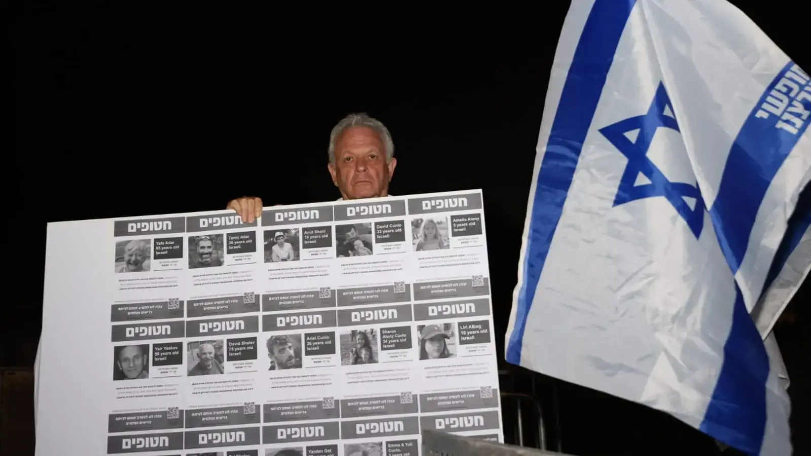 מחאה לשחרור החטופים מול בית המיליארדר סיימון פאליק , ירושלים,4 בנובמבר 2023 מחאה לשחרור החטופים מול בית המיליארדר סיימון פאליק , ירושלים,4 בנובמבר 2023