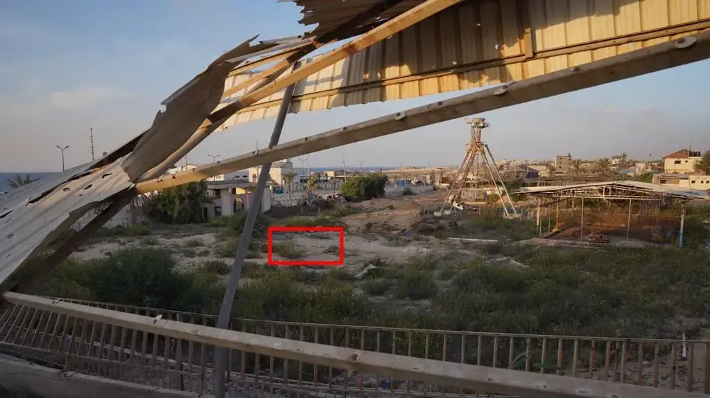 תיעוד של בורות שיגור ומשגרי רקטות של חמאס אשר אותרו בגן שעשועים ברצועת עזה תיעוד של בורות שיגור ומשגרי רקטות של חמאס אשר אותרו בגן שעשועים ברצועת עזה