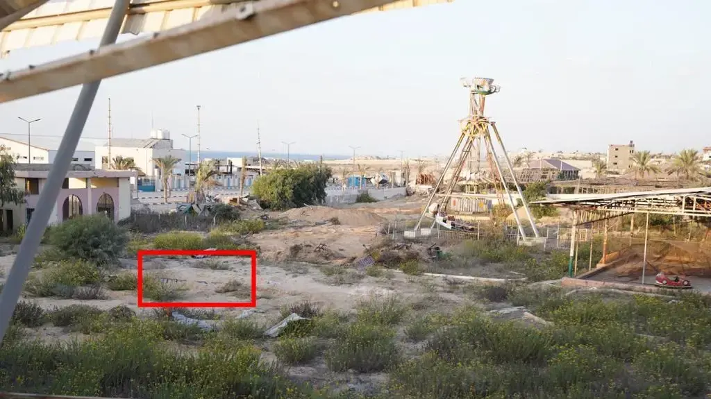 תיעוד של בורות שיגור ומשגרי רקטות של חמאס אשר אותרו בגן שעשועים ברצועת עזה תיעוד של בורות שיגור ומשגרי רקטות של חמאס אשר אותרו בגן שעשועים ברצועת עזה
