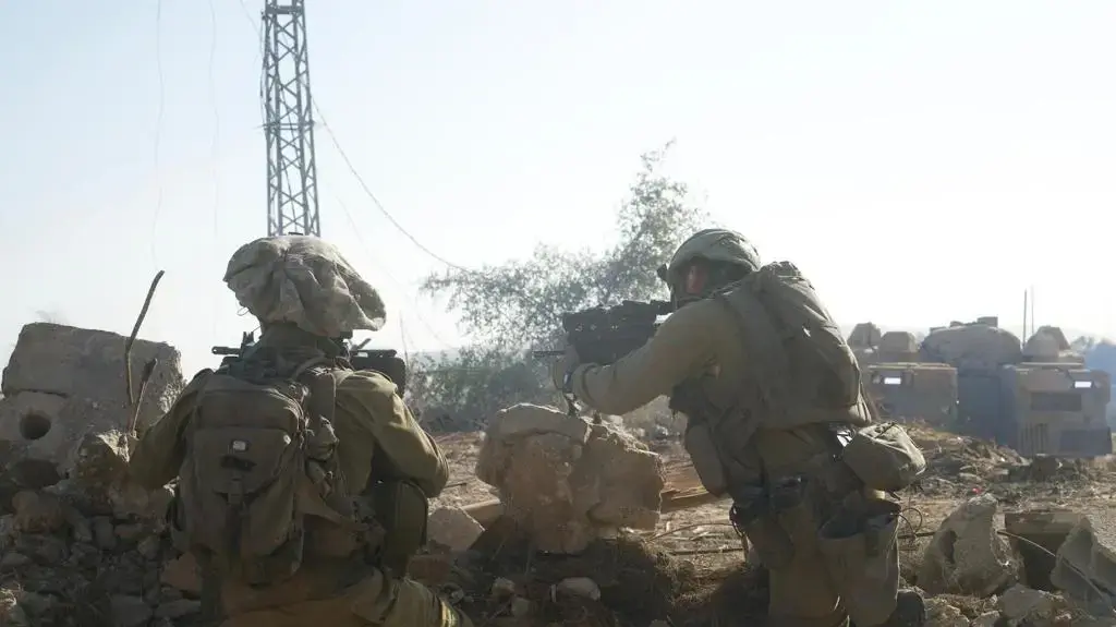 פעילות כוחות אוגדה 36 בעומק רצועת עזה
