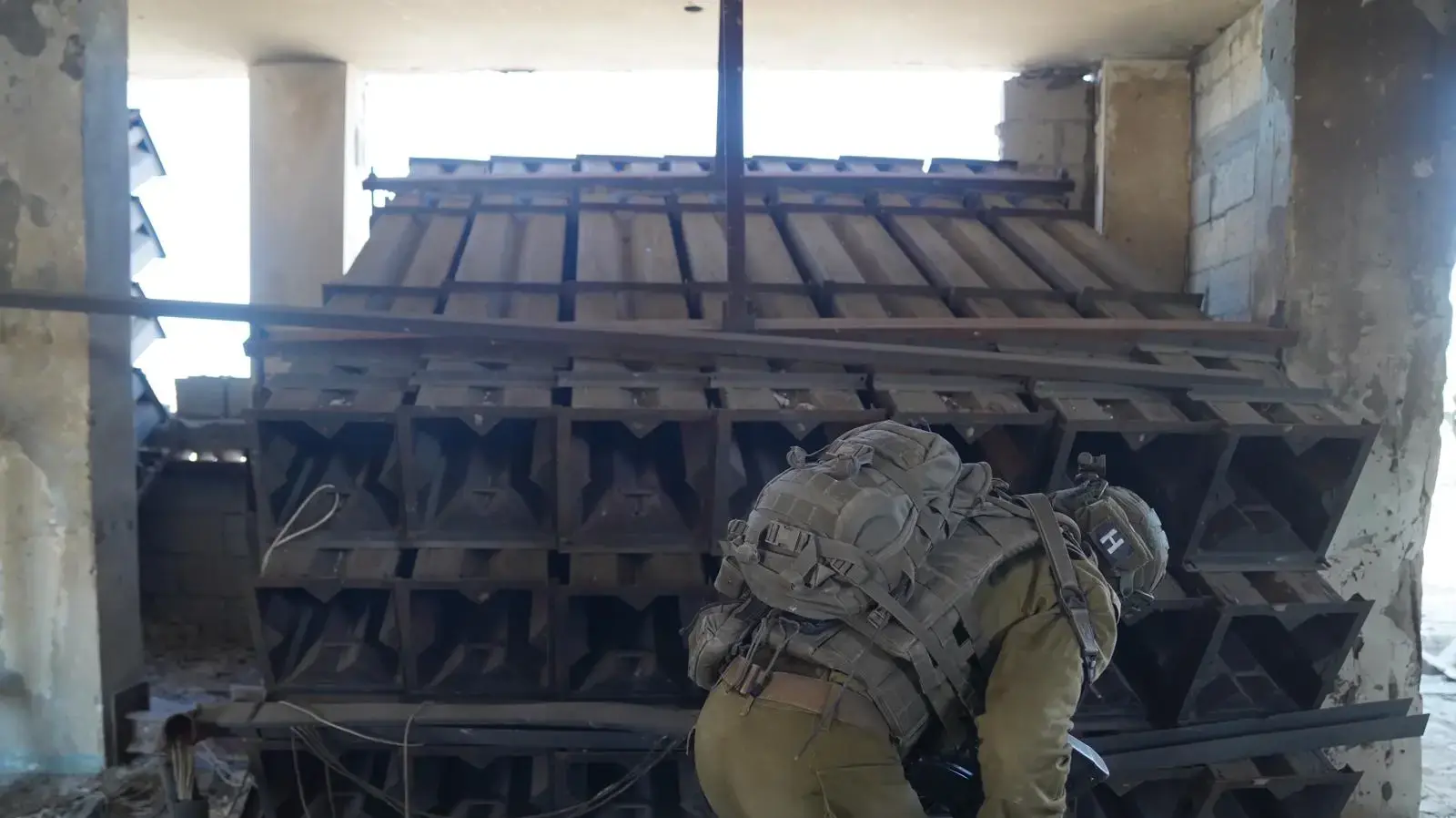רקטות שנמצאו על ידי צוות קרב חטיבה 460