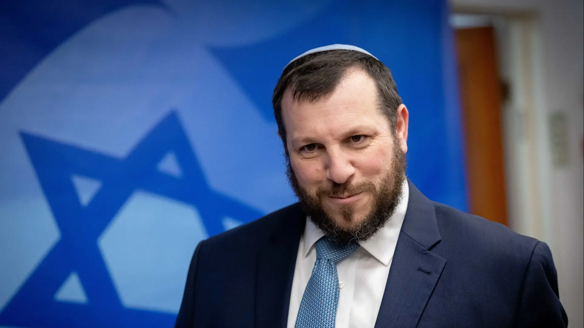 השר עמיחי אליהו בכניסה לישיבת הממשלה, 3 בינואר 2023
