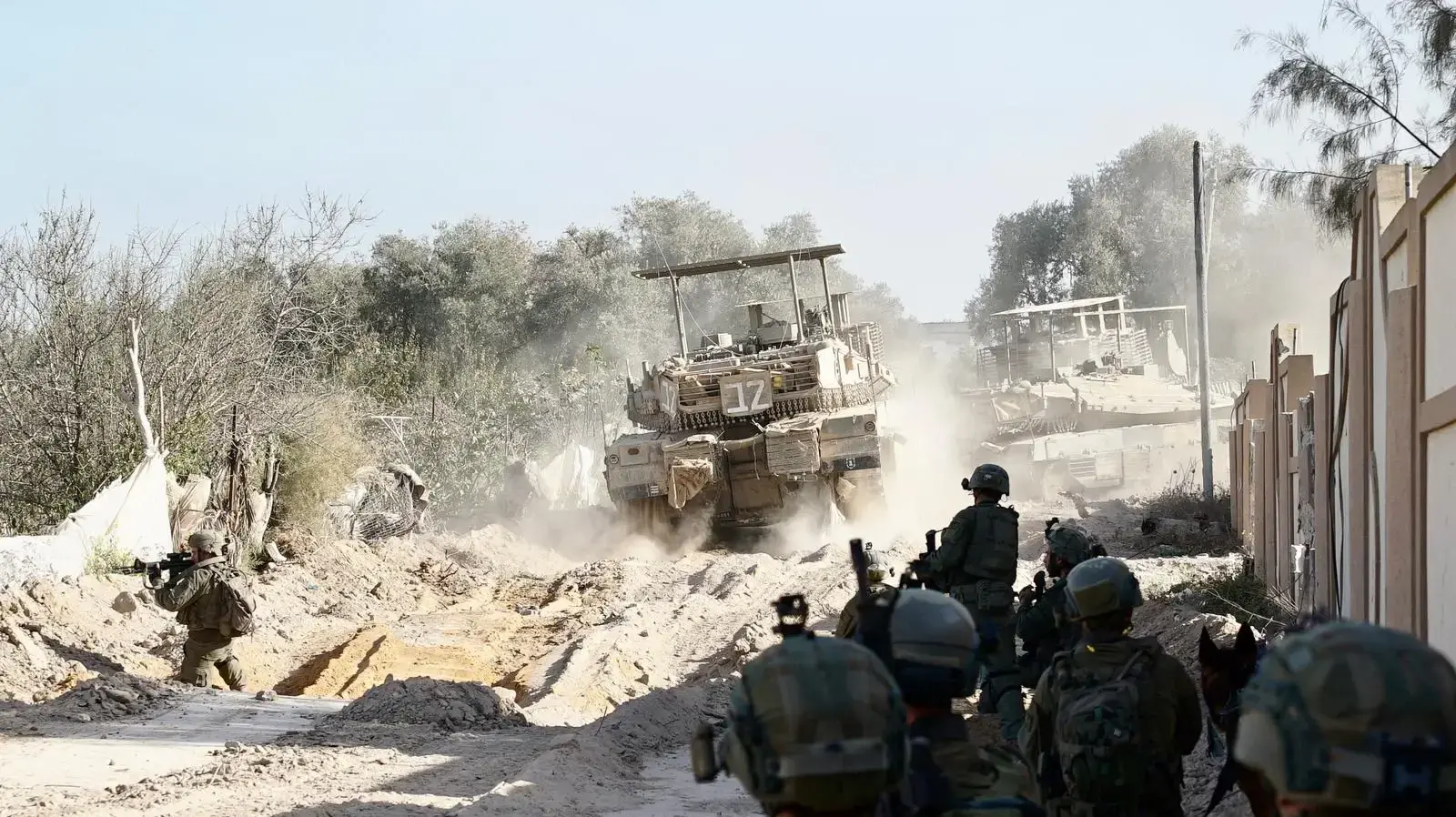 הפעילות הקרקעית של כוחות צה״ל ברצועת עזה. 7 בנובמבר 2023 הפעילות הקרקעית של כוחות צה״ל ברצועת עזה. 7 בנובמבר 2023