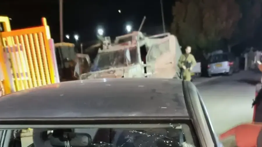 רכב עם פגיעות ירי בבקעת הירדן, 9 בנובמבר 2023 רכב עם פגיעות ירי בבקעת הירדן, 9 בנובמבר 2023