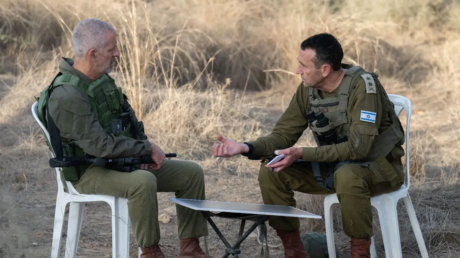 הרמטכ״ל וראש השב״כ בהערכת מצב בתוך רצועת עזה 9.11.2023 הרמטכ״ל וראש השב״כ בהערכת מצב בתוך רצועת עזה 9.11.2023