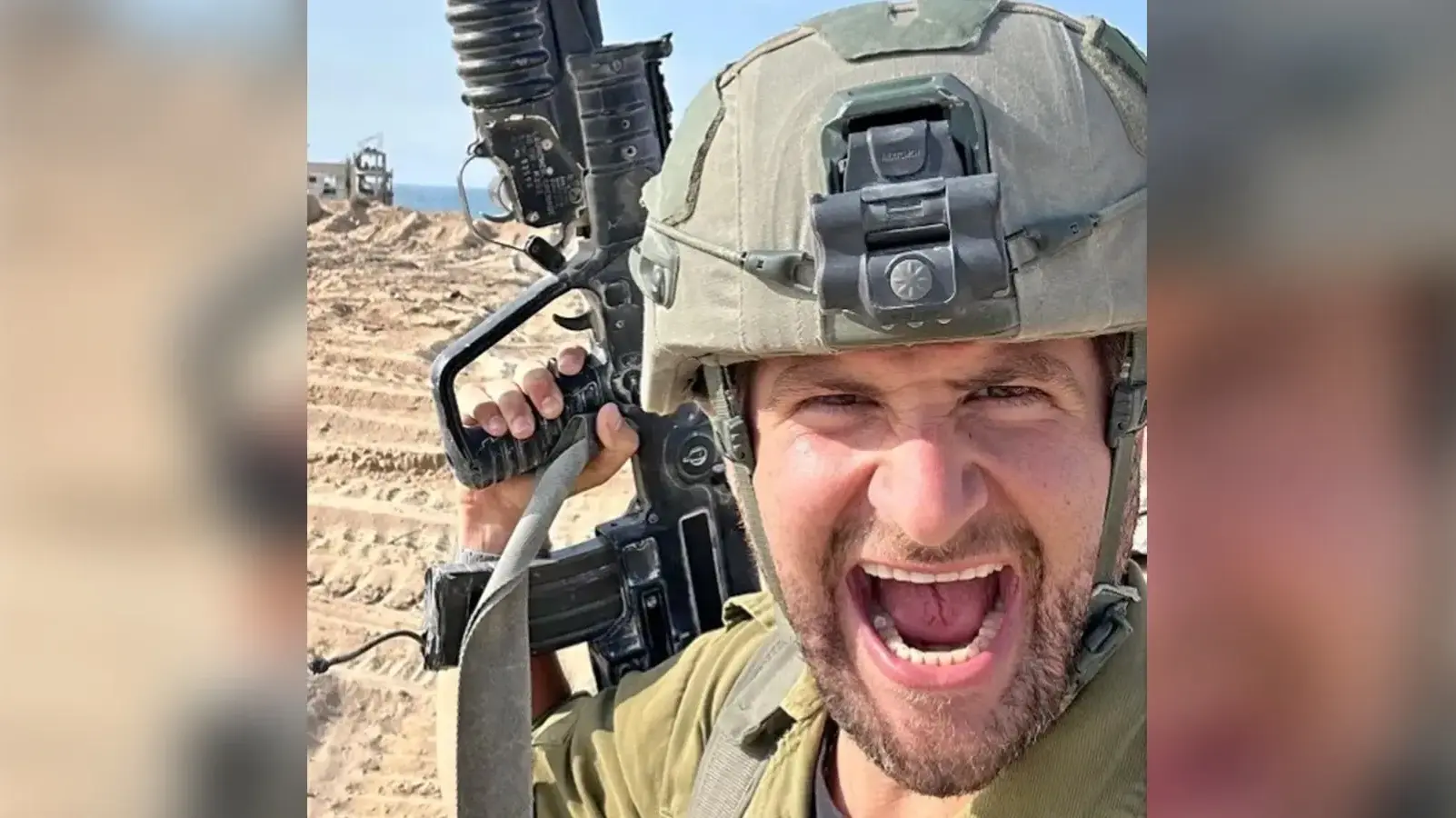גאי הוכמן נכנס לעזה, 13 נובמבר 23