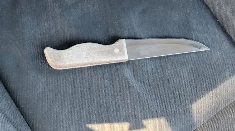 הסכינים שנתפסו אצל הנערים מאום אל-פחם שחשודים בניסיון פיגועי דקירה בת"א הסכינים שנתפסו אצל הנערים מאום אל-פחם שחשודים בניסיון פיגועי דקירה בת"א